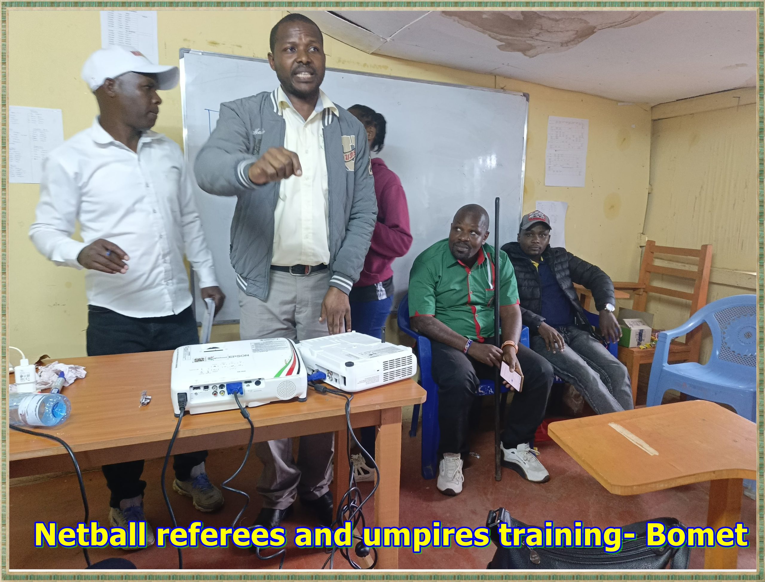 at bomet Netball referee and umpires training