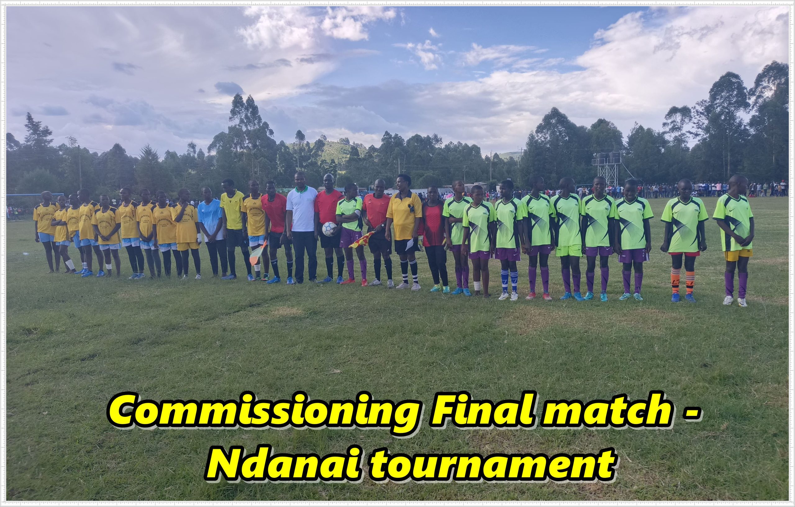 commissioning final match