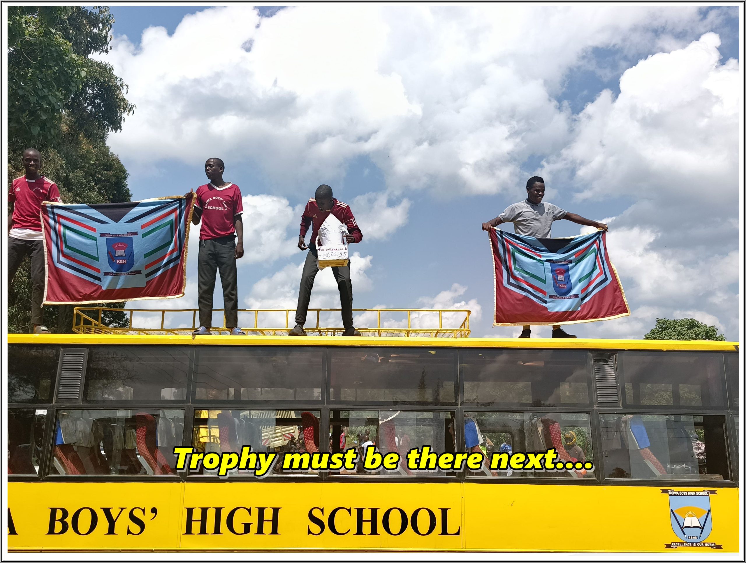 koiwa boys celebrating after a win