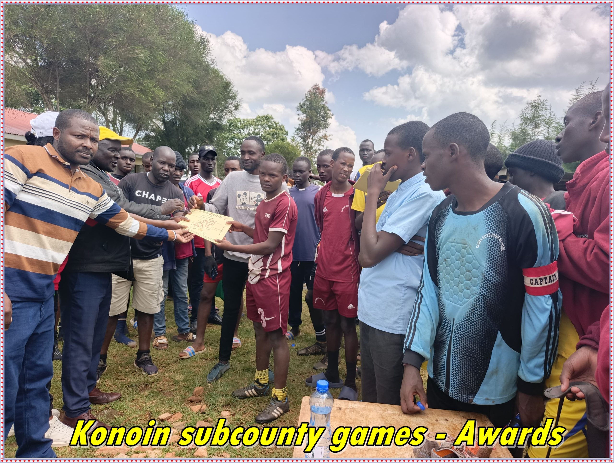 konoin subcounty ball games